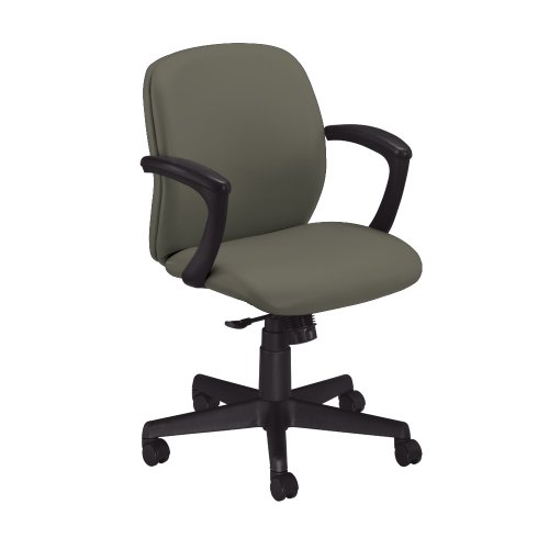 National Office Furniture TriumphLow Back Office Chair, Grey Fabric