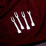 HAMMERED FORKS SET 4