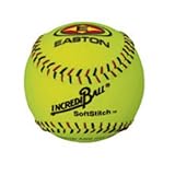 EASTON SOFTSTITCH 12'' TRAINING SOFTBALL - WHITE OR YELLOW