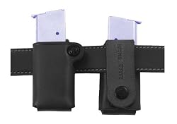 Galco SMC Single Magazine Case for 9mm, .40 Single Column Metal Magazines, Kahr, Sig Sauer, Taurus, Kel Tec (Black, Ambi)