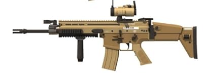  3D�y�[�p�[�N���t�g�@SCAR-L �A�����J������R�@�A�T���g���C�t���@��