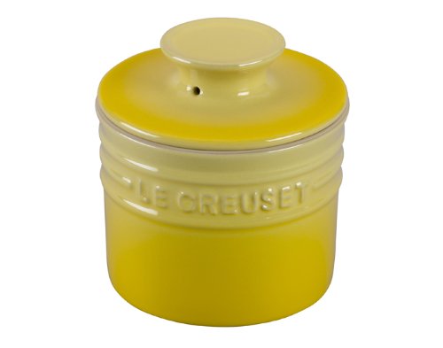 Le Creuset Soleil Yellow Stoneware Butter Crock