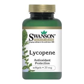 Lycopene 20 mg 60 Sgels by Swanson Premium