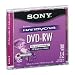 Mini (8cm) DVD-RW Disc, 1.4GB, 2x, w/Jewel Case, Silver