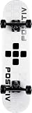 POSITIV Complete Skateboard - Team Series - Amazon Exclusive (Birch) 7.375 Inch Wide