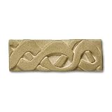 Adex USA Natural Ribbon Listello Green 2 Ceramic Tile & Stone