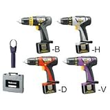 Panasonic(パナソニック) 充電ドリルドライバー 12V(本体・充電器・電池パック・予備電池パック・ケース付) 黒 クラッチ18段　EZ6470NKNB