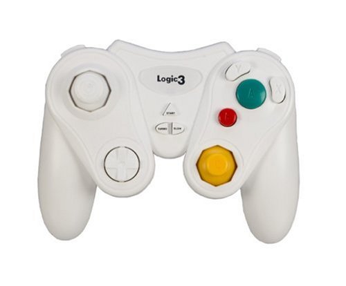 Childrens Toyshop   : Logic3 GameCube White Game Pad (Wii)