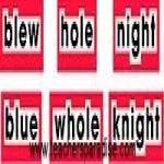 HOMOPHONES