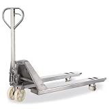 Stainless Steel Pallet Truck - 48 x 27