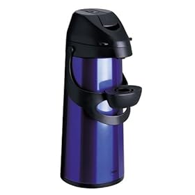 Emsa PRONTO Thermos a pompa, 1,9 L, colore: Blu