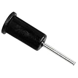 mumbi iPhone 4 G4 4G Headset St�psel Staub Schutz Staubschutz mit Simkarten Nadel - Headset�ffnungsschutz Simnadel schwarz/blackvon "mumbi"