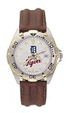 Detroit Tigers All Star Leather Mens Watch