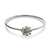 Jewelry : Eve's Addiction Daisy Bangle in Sterling Silver