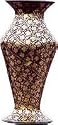 Papier Mache Flower Vase Unique Christmas Crafts Home Decor Handmade Indian Gift Size: Height 9 inches Diameter: 3.8 (pm026)