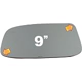 2004-2011 CHEVROLET TRUCK COLORADO PICKUP Flat, Driver Side Replacement Mirror Glass by Automotive Mirror Glass