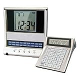 2008 World Time Clock/Calendar, 2x2 LCD, 10 Digit Calculator (VCT600)