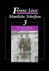 S&auml;mtliche Schriften, 9 Bde., Bd.3, Die Goethe-Stiftung - Franz Liszt, Detlef Altenburg, Britta Schilling-Wang