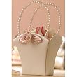 Blush Ivory Flower Girl Basket