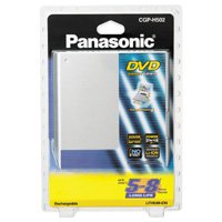 Panasonic Replacement Battery for Portable DVD-Audio/Video Player (Model# CGP-H502A/1B)