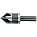 High Speed Steel Countersinks Style: Cutting Diam:1/2", Flute Len.:3/8", Len.:1 5/8"