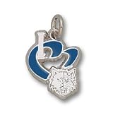 Minnesota Timberwolves 1/2in Heart Pendant Sterling Silver