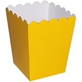 Mini Popcorn Boxes - Yellow - Teacher Resources & Birthday Supplies by Oriental Trading Company