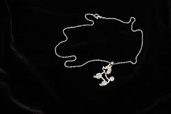 Poodle Pendant and Necklace