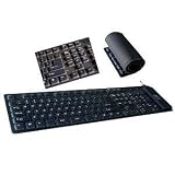 Foldable/flexible Full Blk Kyb Spill Resistant Great Key Response