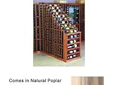 Wine Cellar Innovations Designer Series Collection Natural Poplar Waterfall 72x41x27-in.