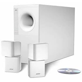 Bose Acoustimass 5 - Speaker System, ideal for stereo or home theater use - White