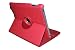 LiViTech(TM) Apple IPad 2 360 Degrees Rotating Red Magnetic Leather Smart Cover Case
