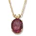 14KT Ladies 2.10CT Garnet Pendant