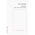 Esquisse pour une auto-analyse