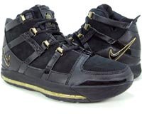Nike Basketball Shoes-Nike Zoom LeBron 3 III Basketball Shoe (black / gold)-Mens Nike Basketball Shoes-Mens Basketball Shoes