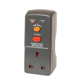 Masterplug Safety RCD Adaptor