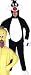 New ADULT Warner Bros. TM PLUSH Adult Sylvester Costume