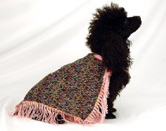 fringe orthopedic dog bed large