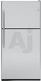 Review GE  / GE GTS22SBXSS 21.7 cu. ft. Top-Freezer Refrigerator with 4 Spillproof Glass Shelves, Gallon Door Storage, Illuminated Temperature Controls and Optional Icemaker: Stainless Steel