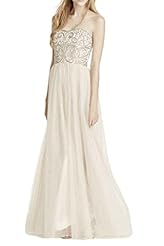Charmeuse/Tulle Beaded Sweetheart Evening Dress/Bridesmaid Dress 