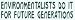 Infamous Network - Environmentalists Do It For Future G - Mini Stickers 1.5 in x 5.5 ...