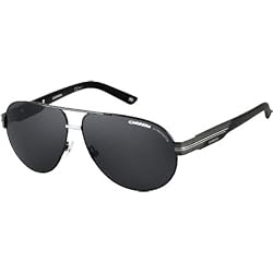 Carrera 13/S Men's Aviator Metal Designer Sunglasses - Dark Ruthenium Palladium Black/Gray