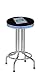 On The Edge Marketing OTE-802003 Built Ford Tough Barstool Blue Light Up Ring With Swivel