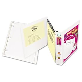 Durable View Portfolio Binder With Clipboard, Letter Size, 1 Capacity, White