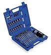 Westward 1VXP8 Screwdriver Bit Set, 1/4 Hex Dr, 78 Pc