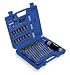 Westward 1VXP8 Screwdriver Bit Set, 1/4 Hex Dr, 78 Pc