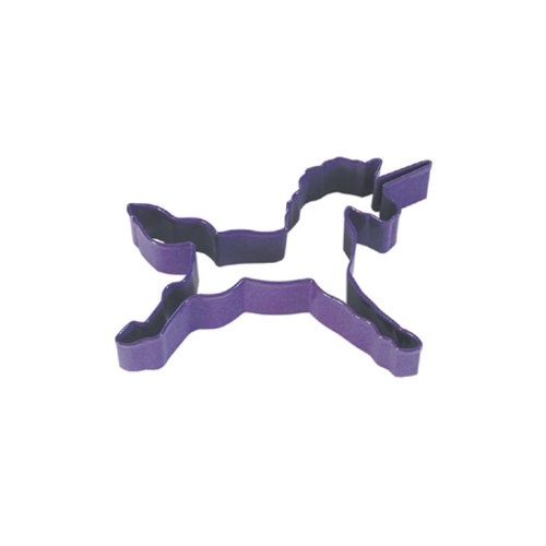 Dress My Cupcake Unicorn Cookie Cutter, 4.5-Inch, Purple