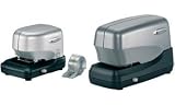Electronics : Rexel Electric Stapler Stella 70 Holds 5000 Staples Capacity 70 Sheets Silver-Black Ref 2101178