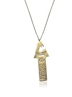 Arizaga Mens Conjunto de cadena y colgante (Bronce)