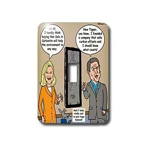 Rich Diesslins Funny General - Editorial Cartoons - Al Gore Carbon Offsets for Han Solo in... by 3D Rose
